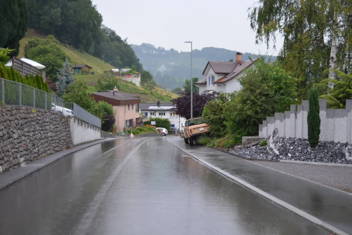 Lutzenberg AR - Selbstunfall mit Personenwagen