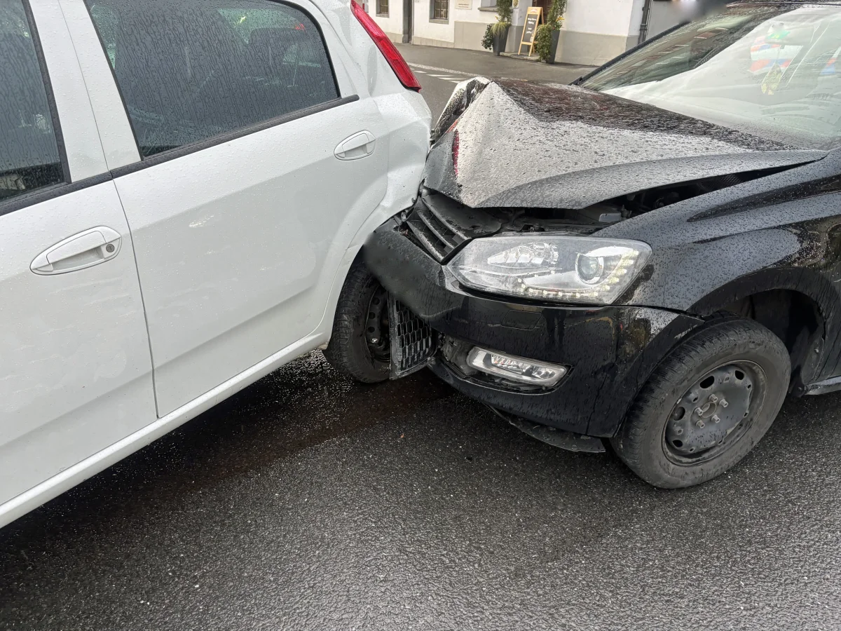 Malters LU – Unfall nach Einbiegemanöver