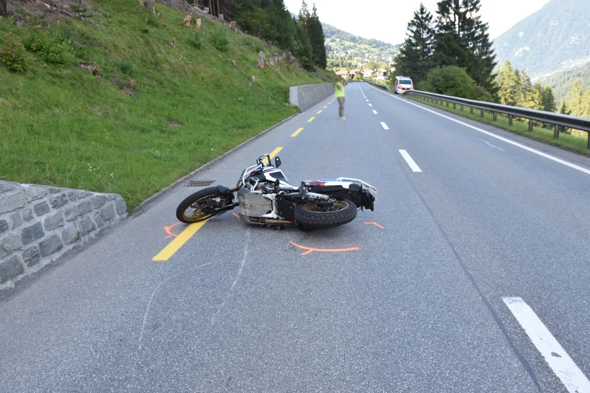 Churwalden GR – Motorradfahrer bei Unfall verletzt 