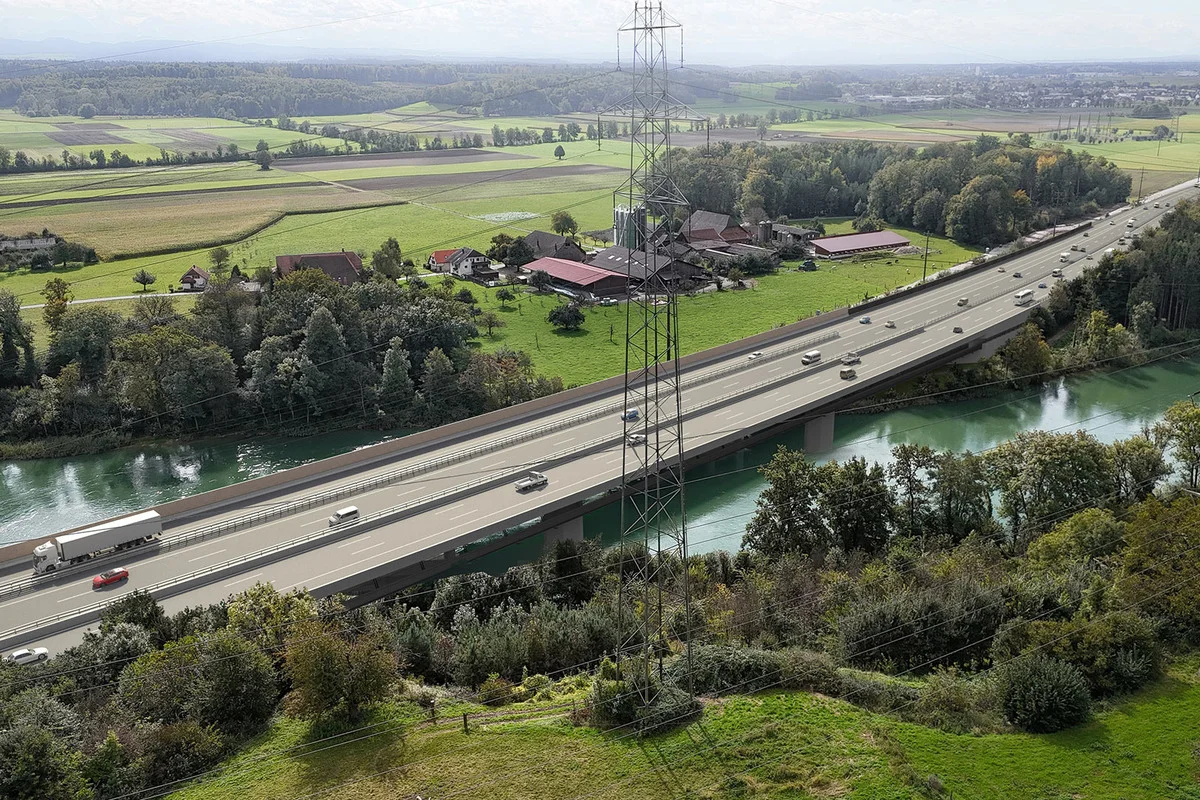 A1-Ausbau – Nächtliche Sperrungen bei Oensingen und Luterbach