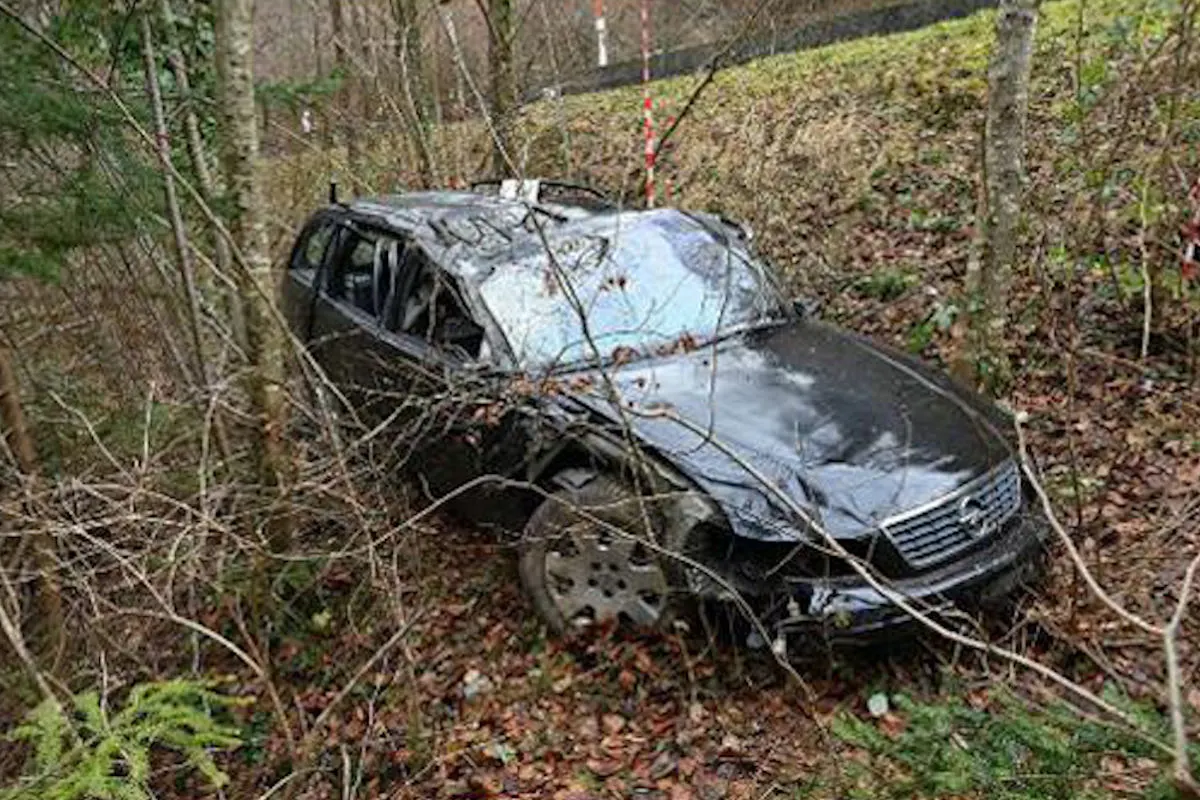 Wald ZH – Nach Selbstunfall Auto in Waldstück stehen gelassen