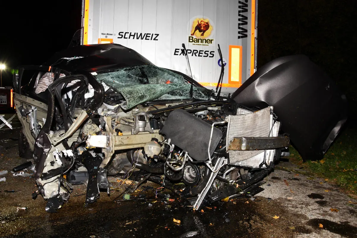 Goldach SG - Tödlicher Verkehrsunfall