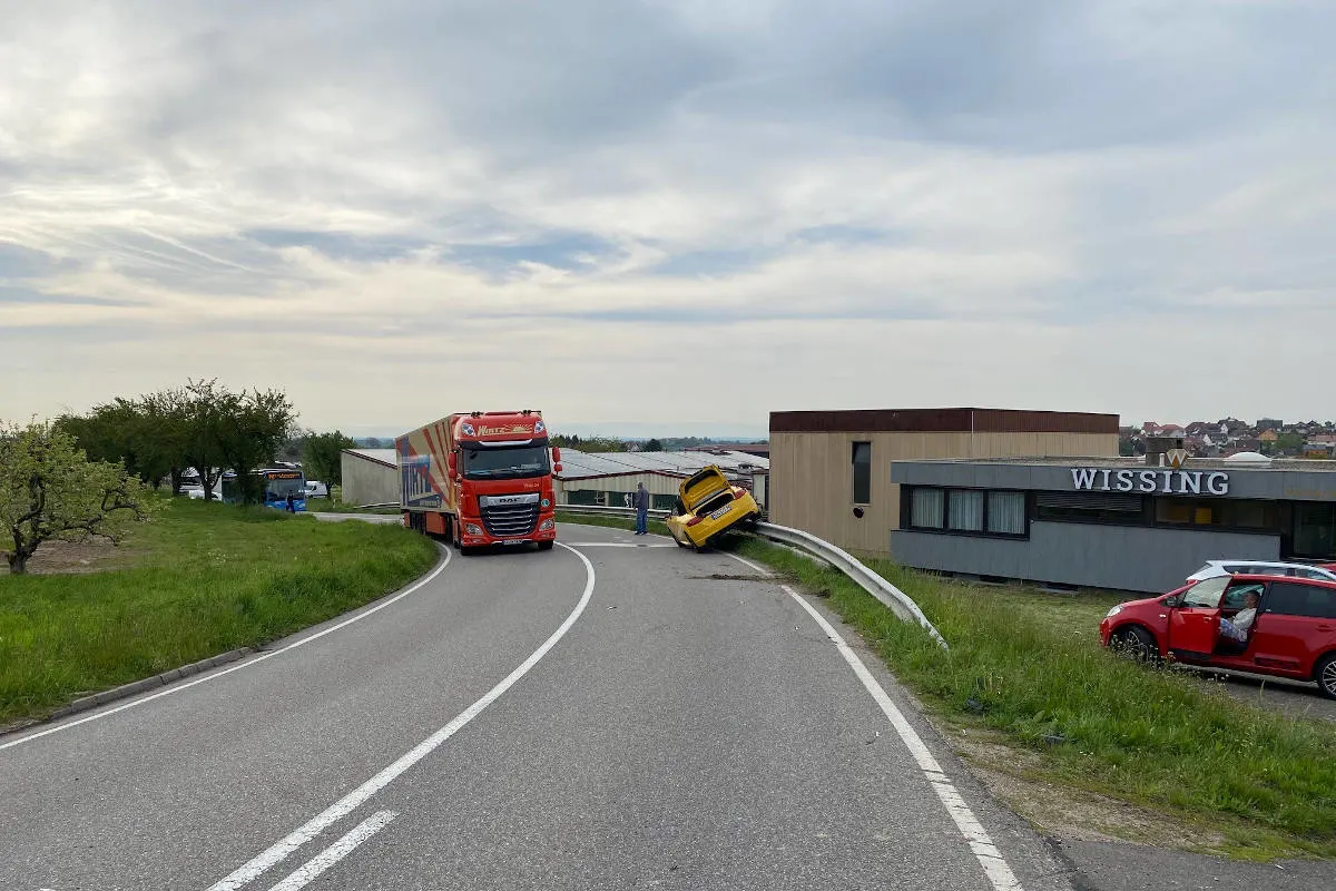 Oberotterbach – Verkehrsunfall endet glimpflich