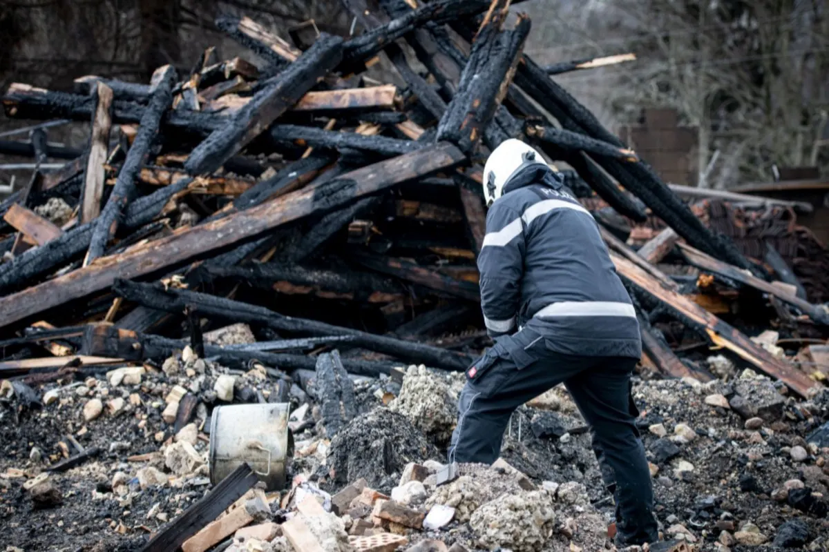 Horst - Explosion zerstört Einfamilienhaus