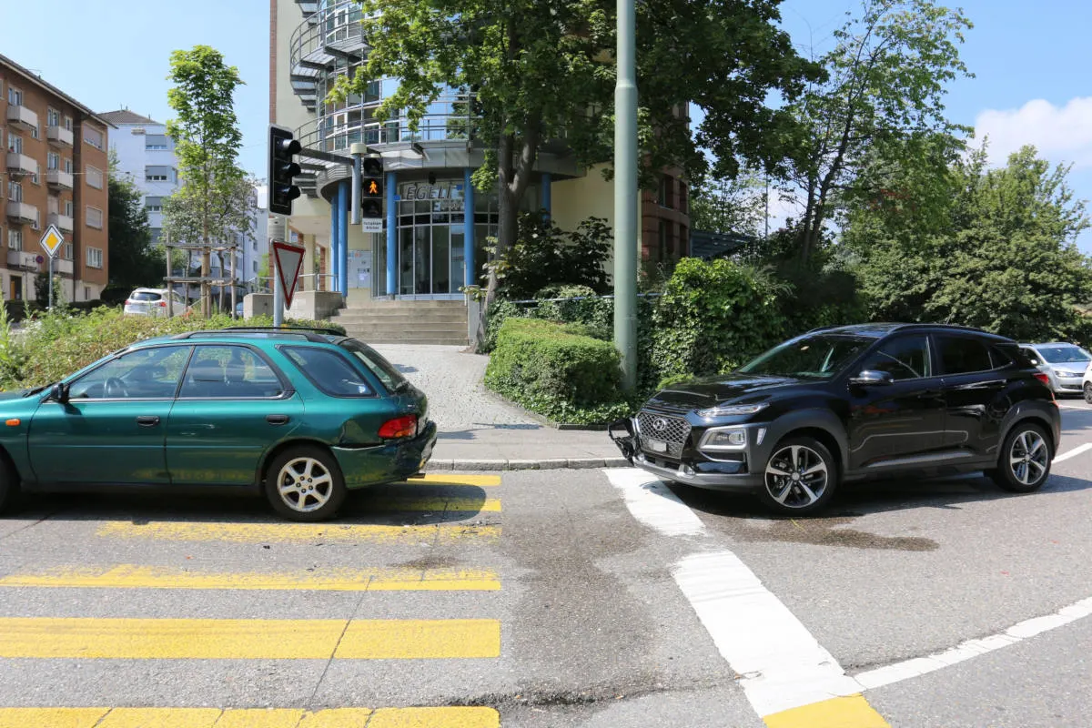 Stadt SG - Mehrere Verkehrsunfälle