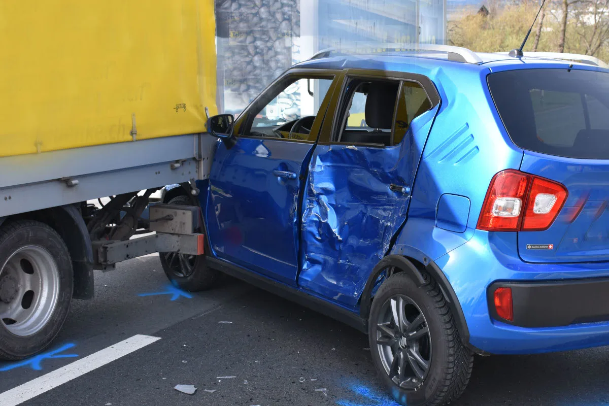 Kanton Luzern: Verkehrsunfälle über das Wochenende