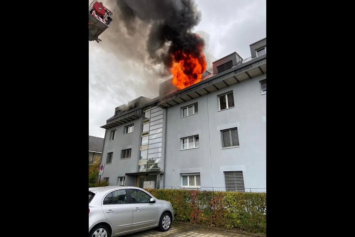 Tragödie in Reinach BL – Brand in einer Wohnung – eine Person verstorben