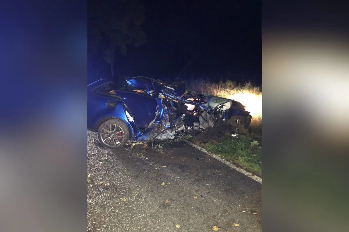 Stellichte – Betrunken mit Pkw gegen Baum gekracht