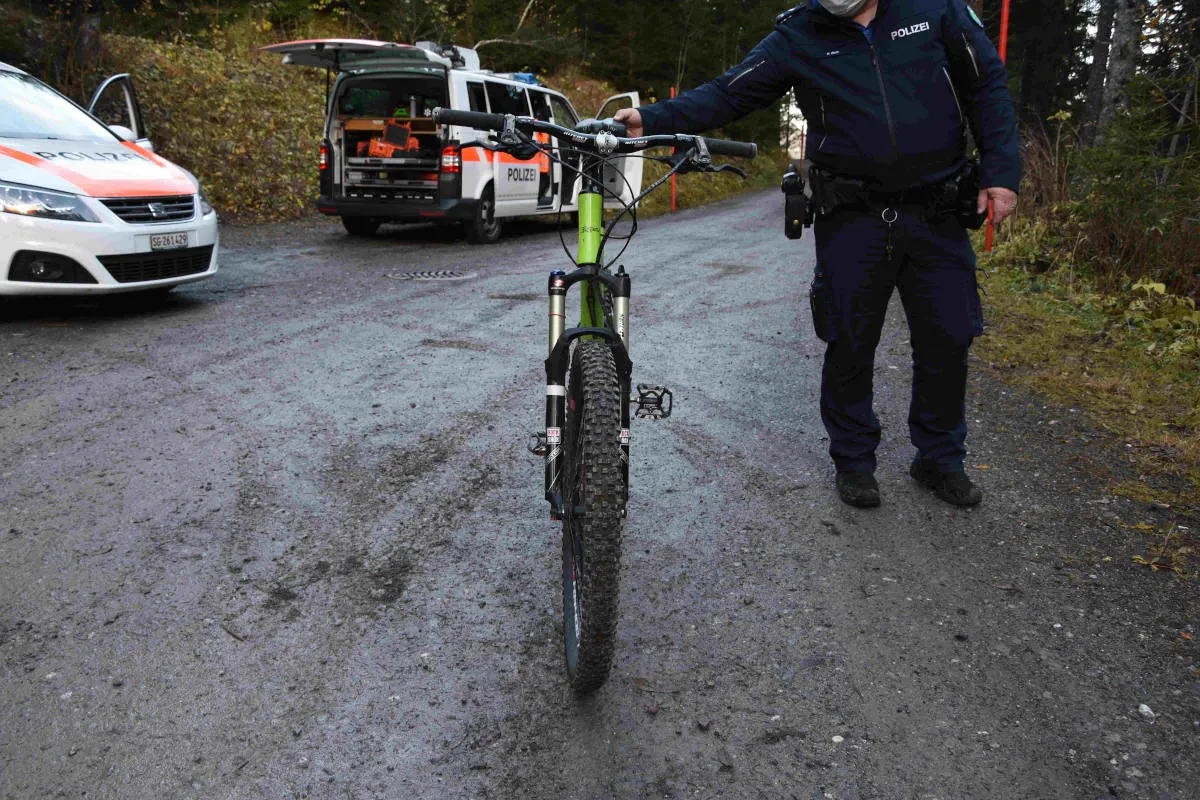 Unfall bei Grabs SG – Schwerer Sturz mit Mountainbike