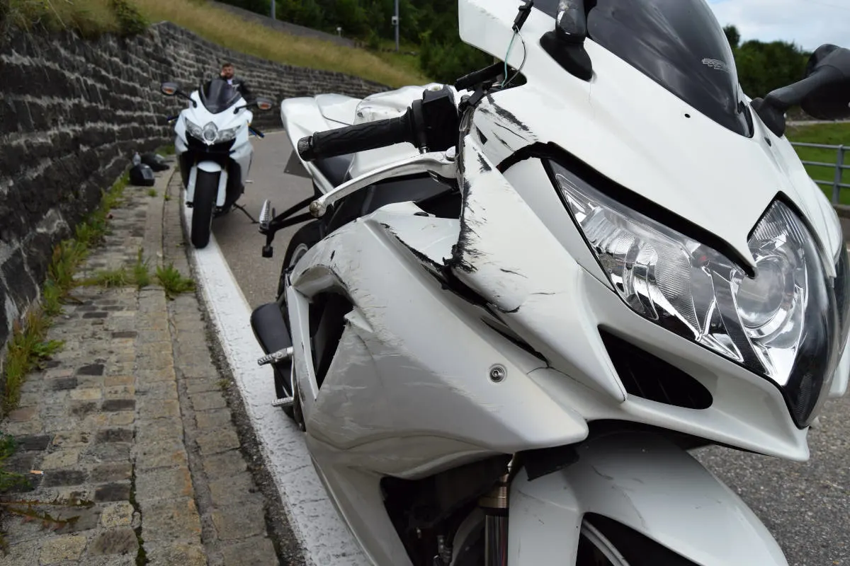 Unfall in Urnäsch AR – Selbstunfall mit Motorrad