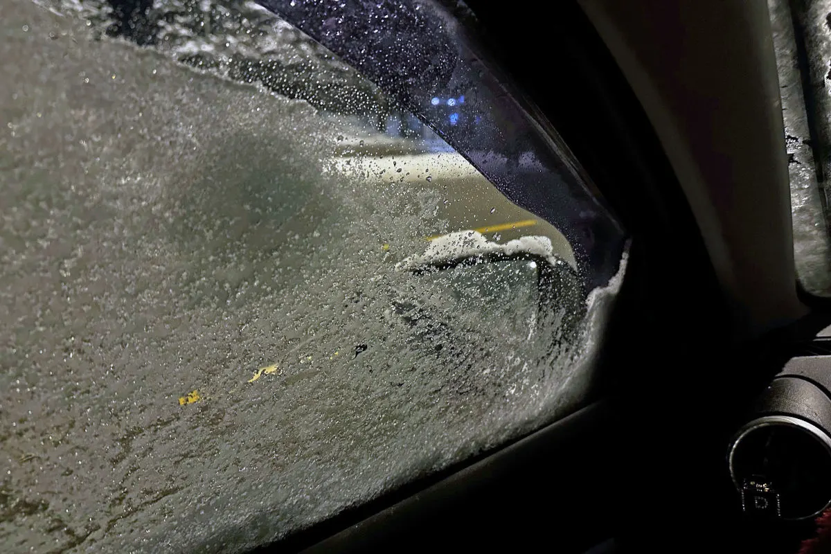 Stadt St.Gallen – Gucklochfahrer nach Schneefall unterwegs