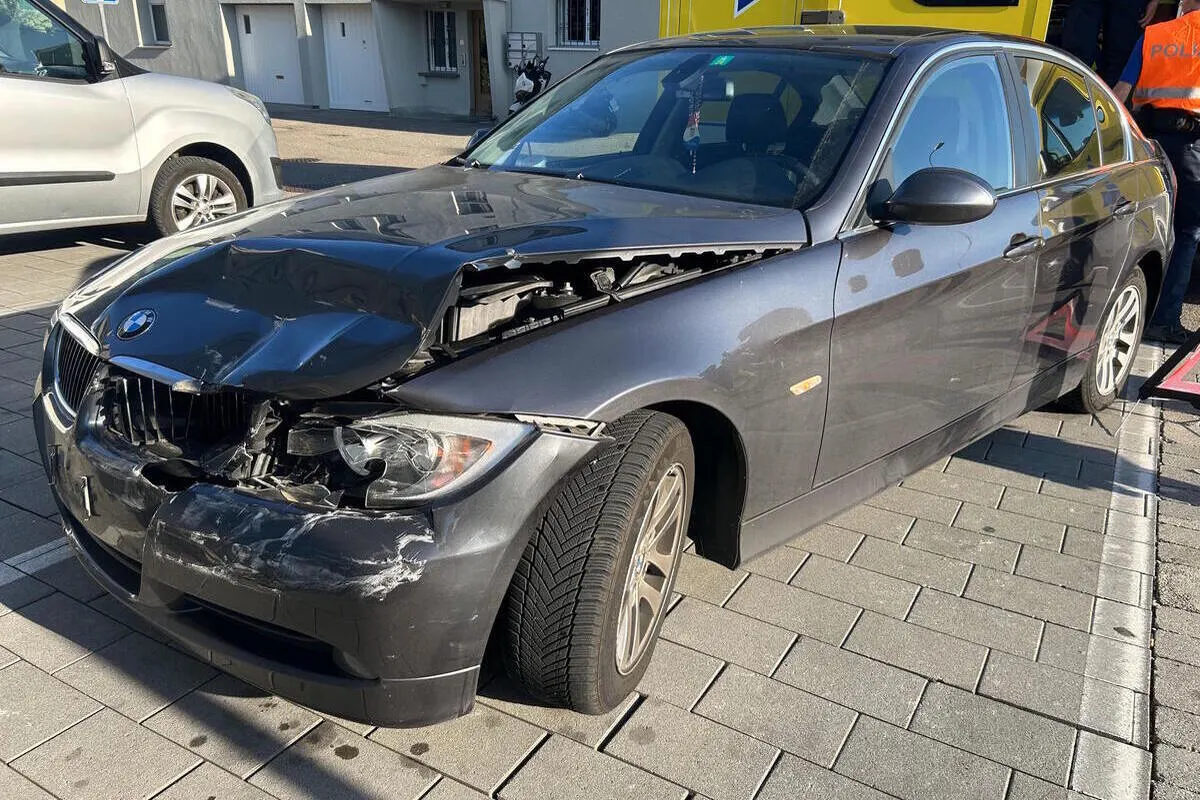 Unfall in Wil SG – Bremsmanöver zu spät bemerkt 