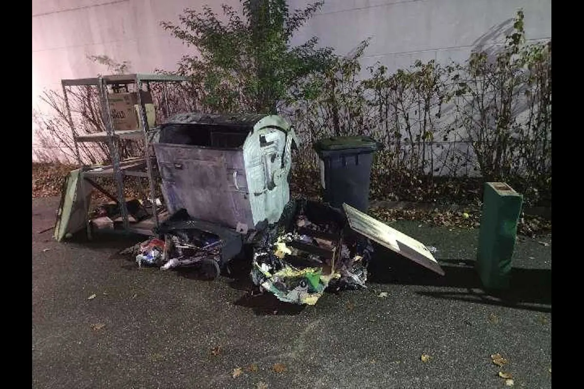 Erneute Brandstiftungsserie in Buxtehuder Innenstadt - 18-jähriger Wiederholungstäter in Gewahrsam