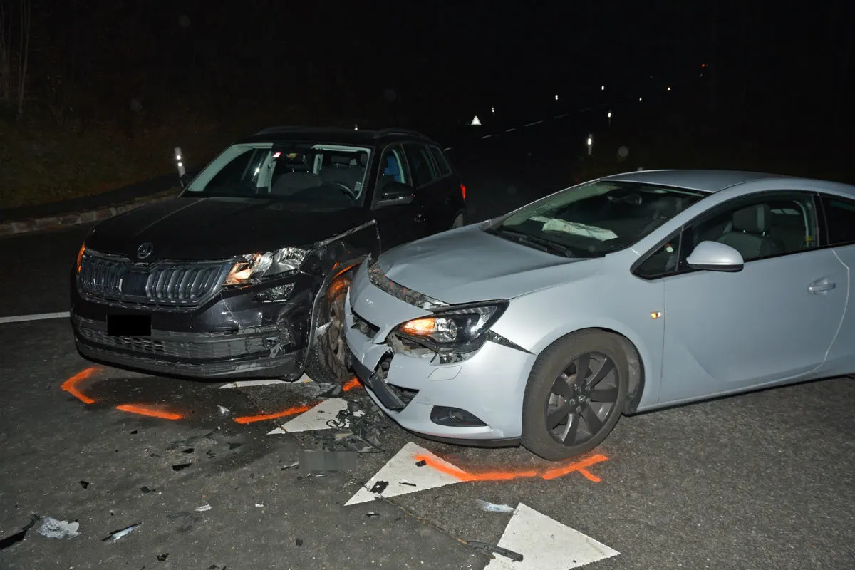 Triesen FL - Zwei Verletzte durch Crash