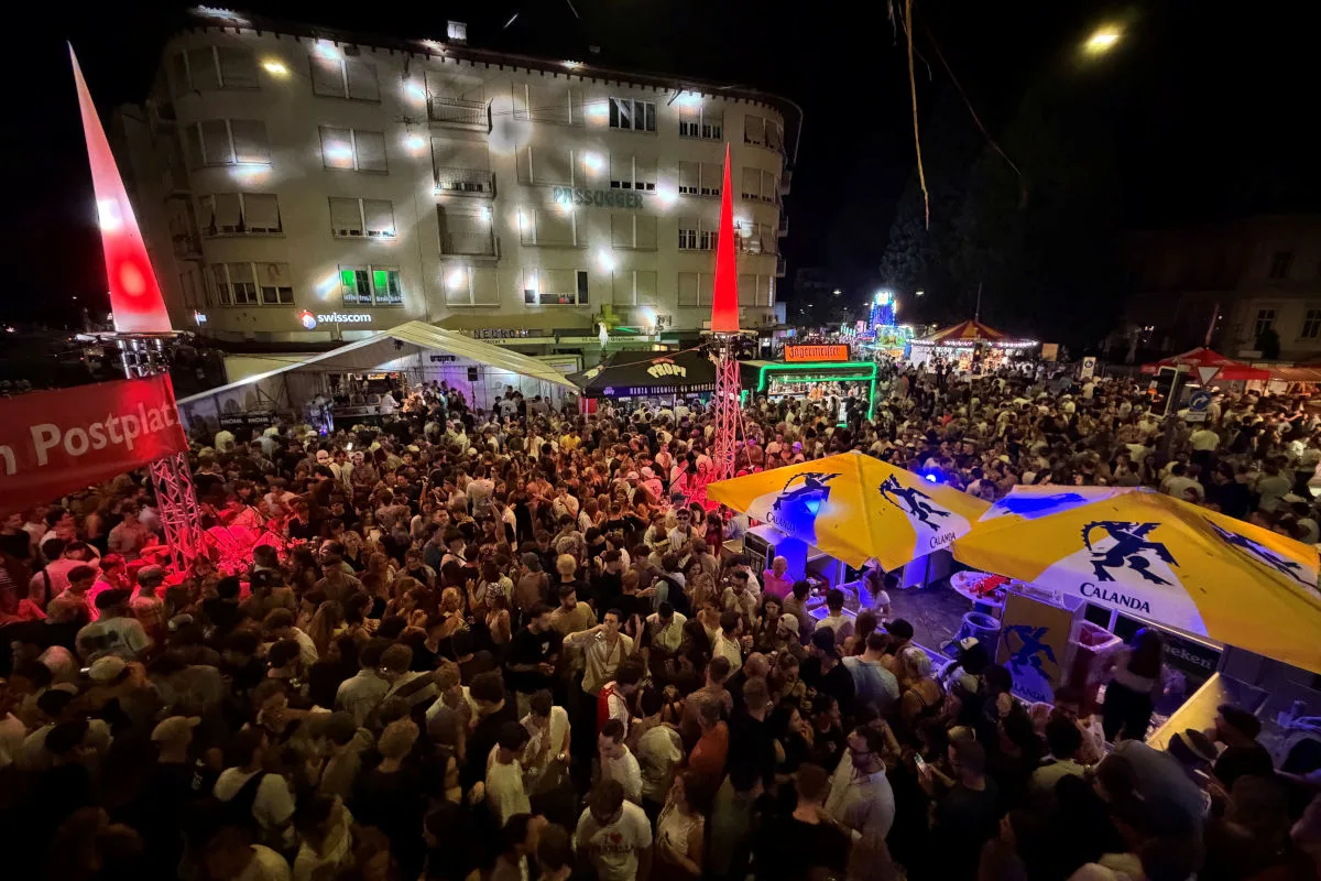 Chur GR – Bis zu 95'000 Besucher feiern friedliches Churer Fest