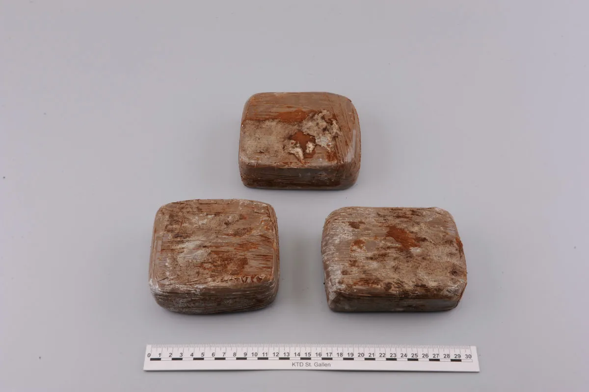 Diepoldsau SG - 1,5 Kilogramm Heroin in Car sichergestellt