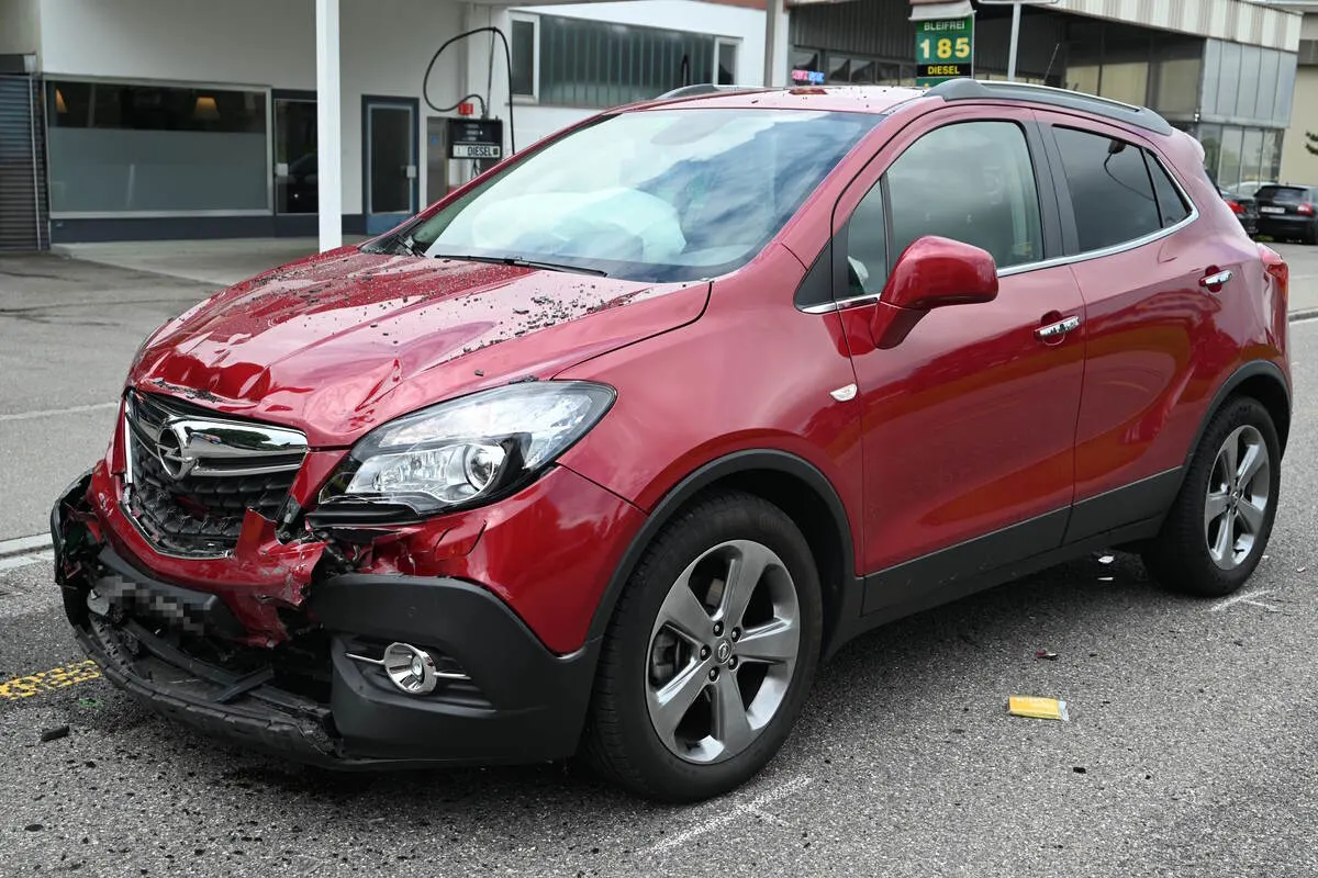 Gossau SG - 18'000 Franken Sachschaden nach Auffahrkollision 