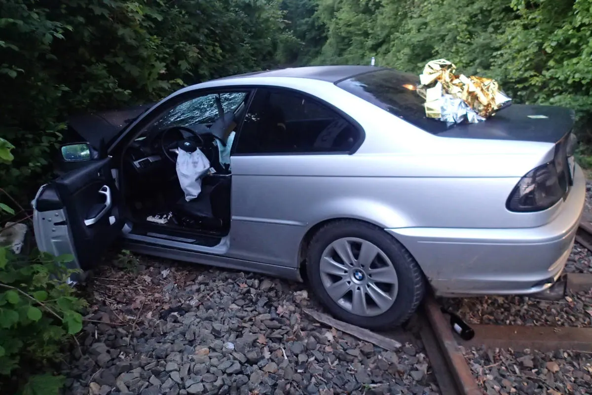 Verkehrsunfall mit zwei schwer verletzten Personen
