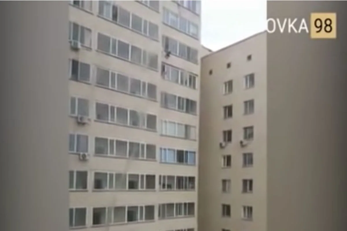Held rettet aus  10.Stock fallendem Kind das Leben  - Video