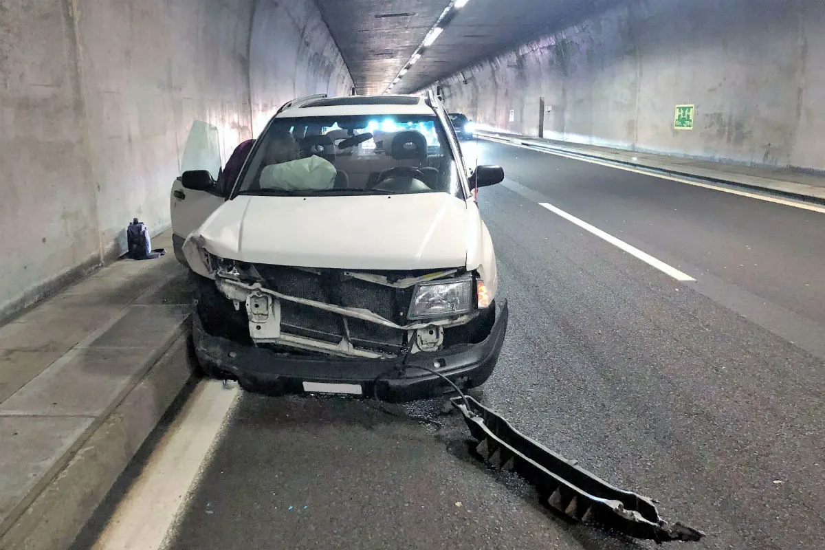 A3/Filzbach GL - Im Tunnel eingeschlafen und verunfallt