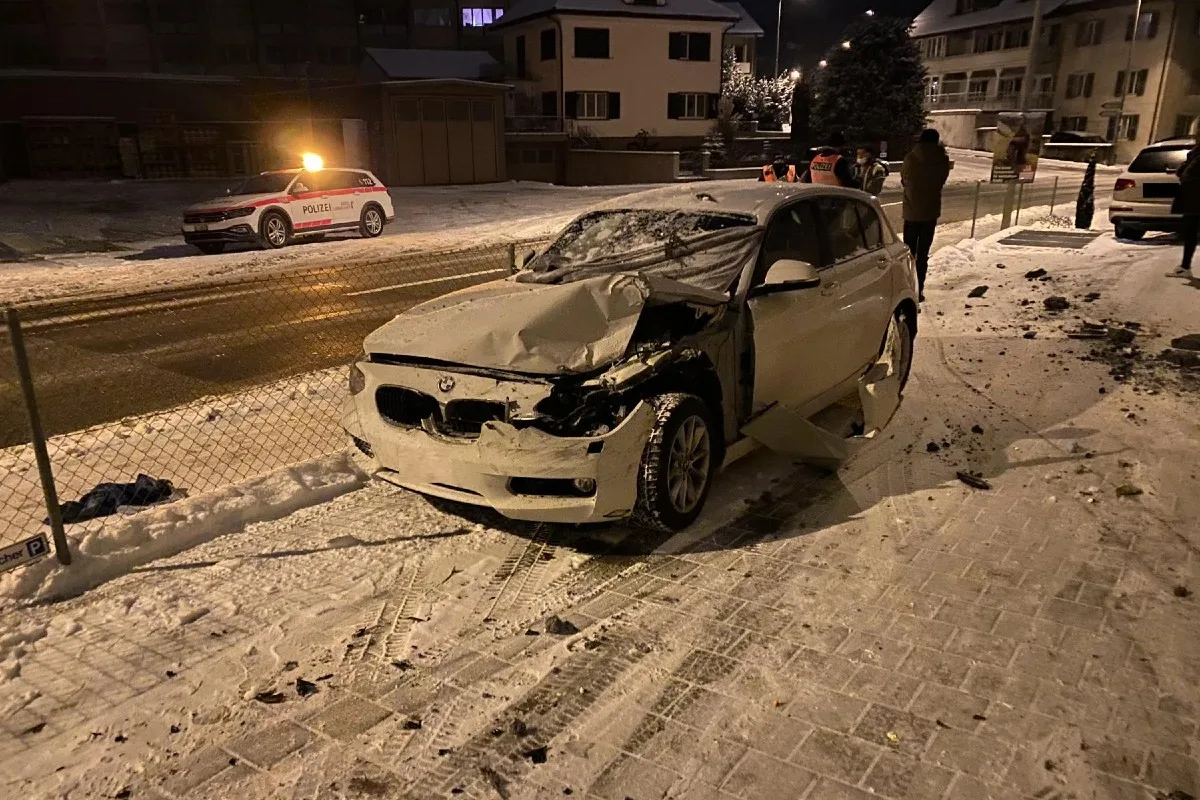 Laufen BL – Betrunken Unfall gebaut und abgehauen