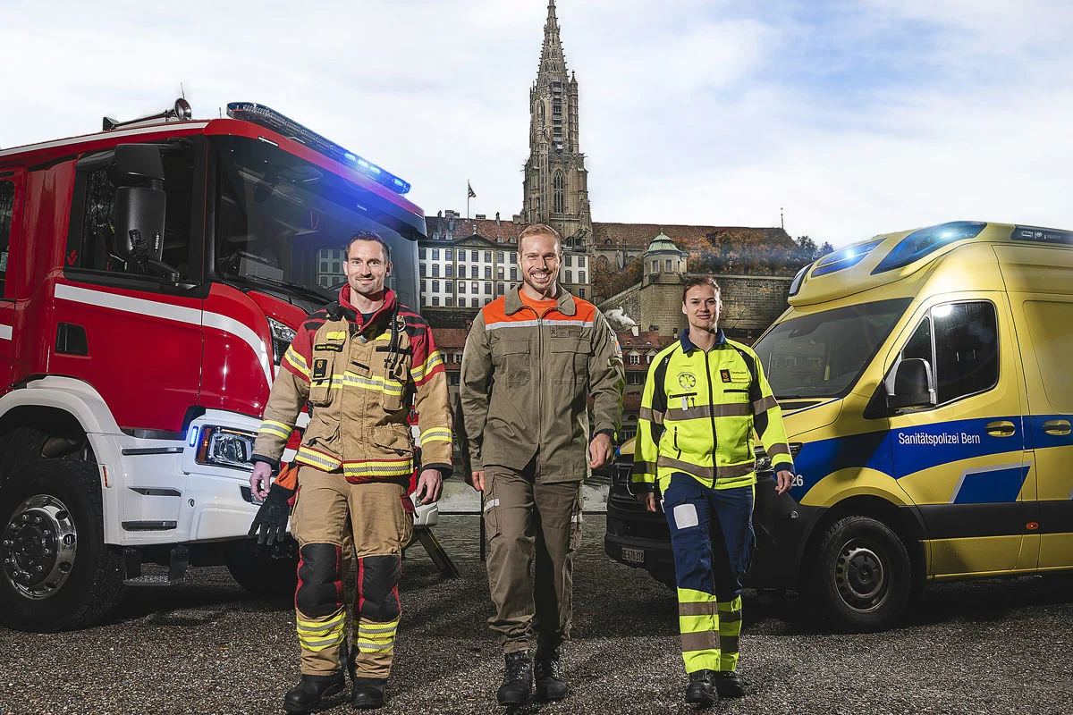 Bern BE - Schutz und Rettung Bern seit 1. Januar 2020 operativ