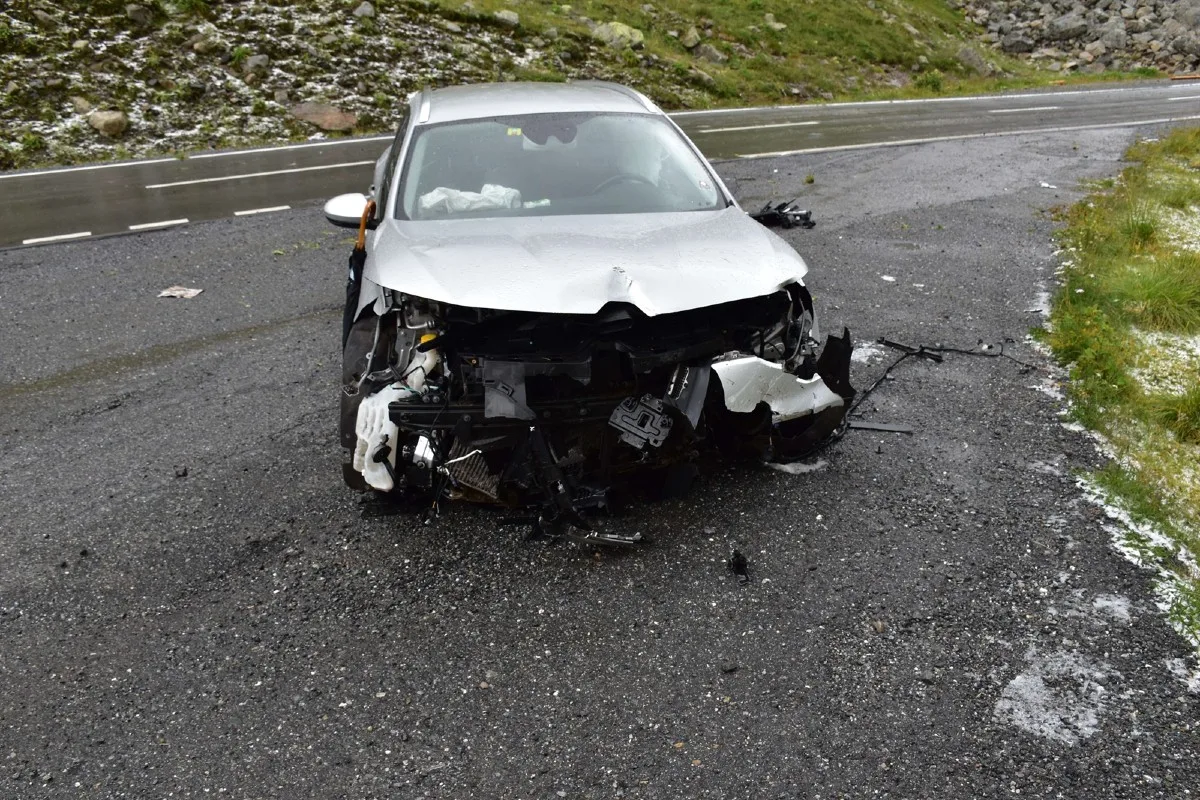 Zernez GR - Unfall auf dem Flüelapass