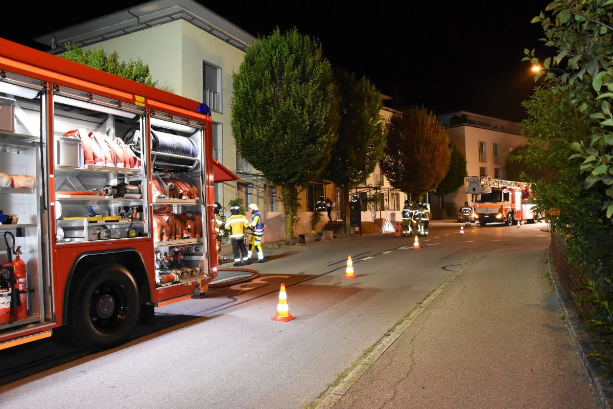 Wil SG - Wäschetrockner in Brand geraten