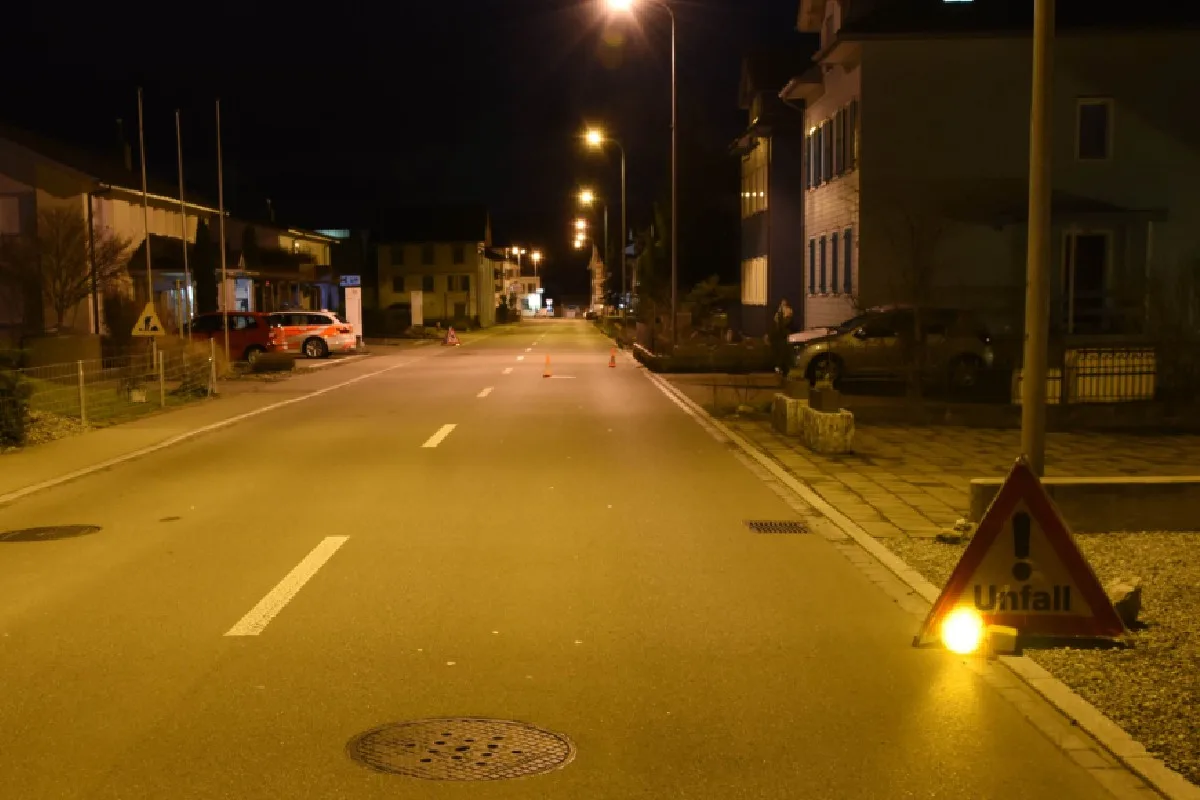 Jonschwil SG - Unfall zwischen Auto und 5-jähriges Kind