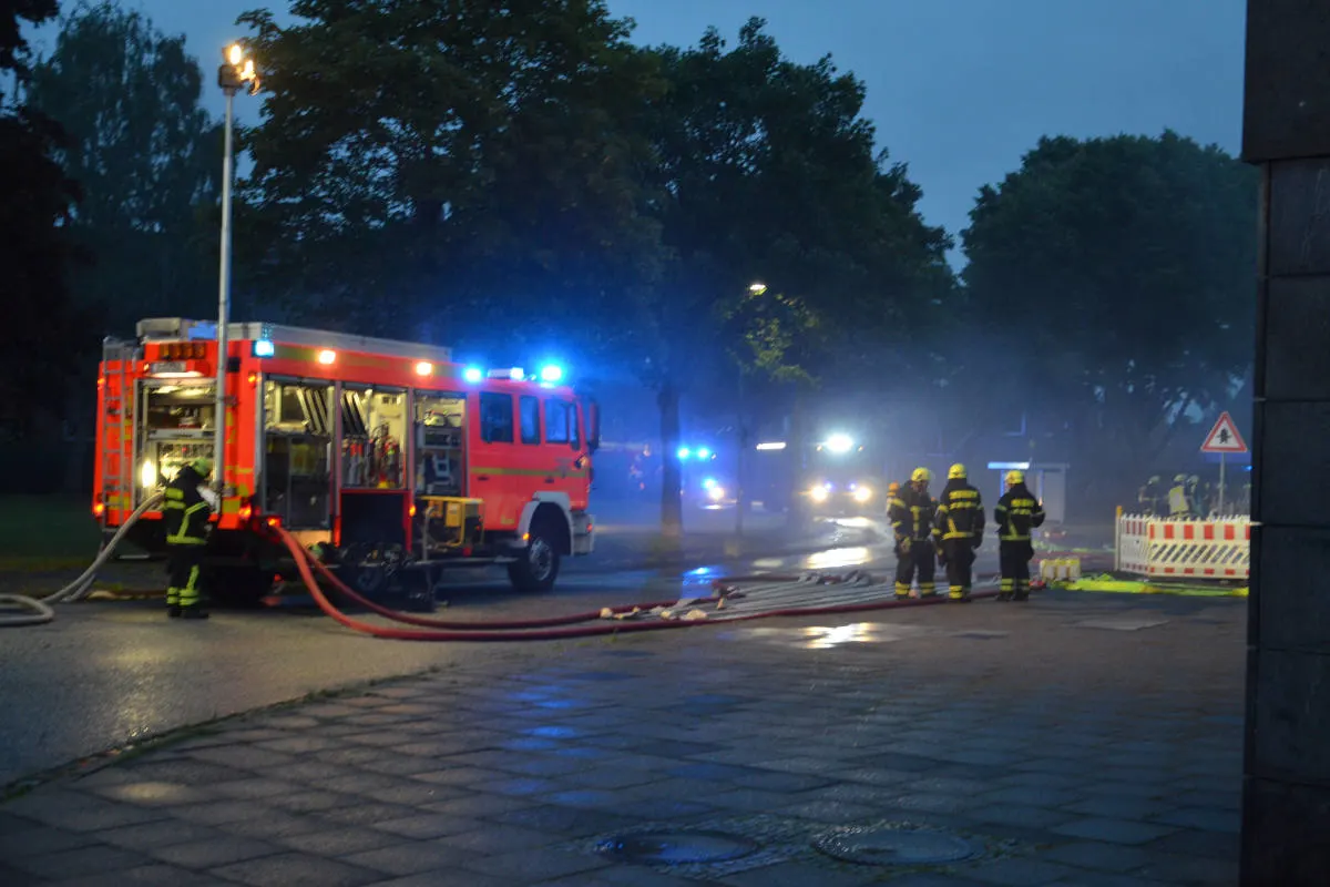 Rendsburg – Feuer in Tiefgarage