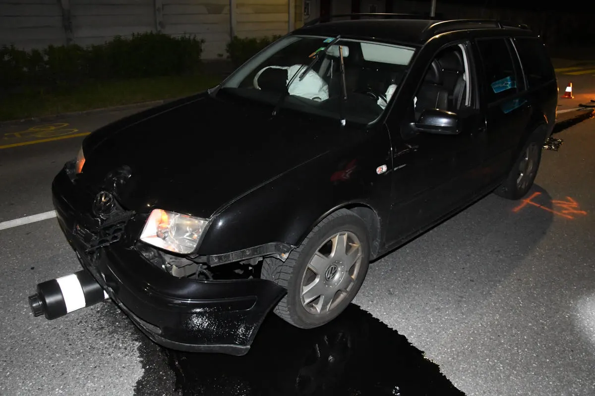 Chur GR - Fliege im Auto löst Verkehrsunfall aus