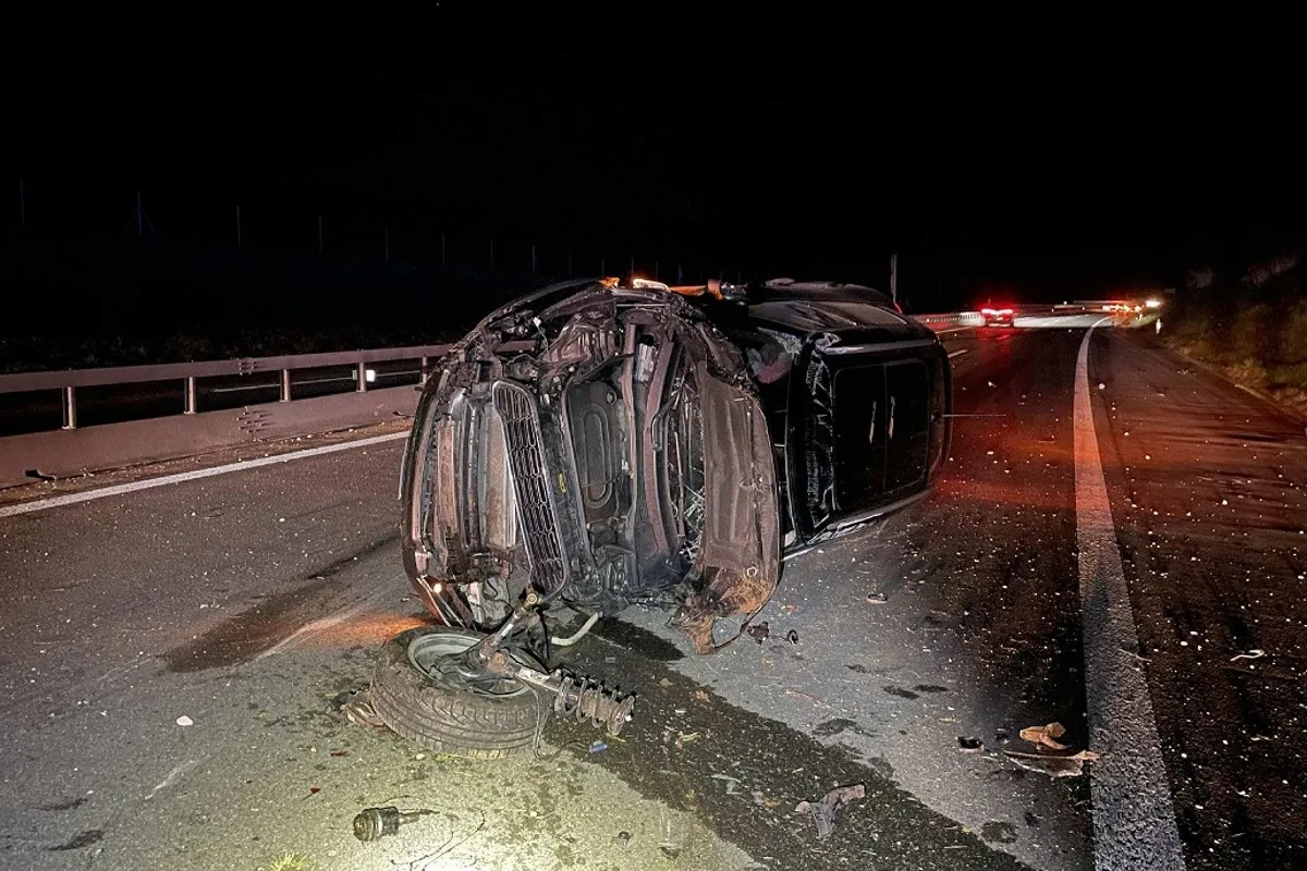 Châtel-St-Denis FR - Lenkerin bei einer Kollision mit einem Tier auf der Autobahn A12 verletzt