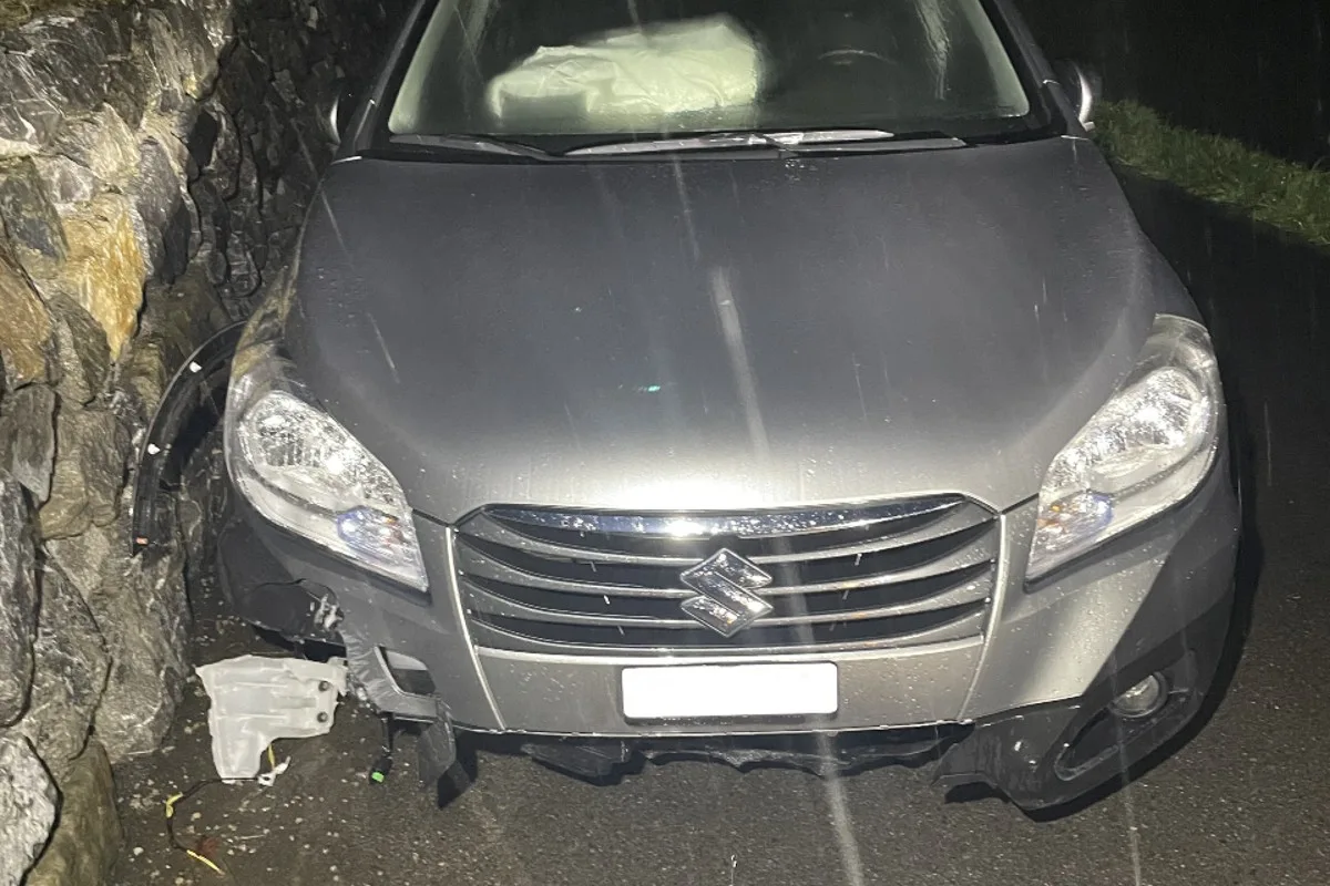 Unfall heute in Waldstatt - medizinisches Problem wird vermutet