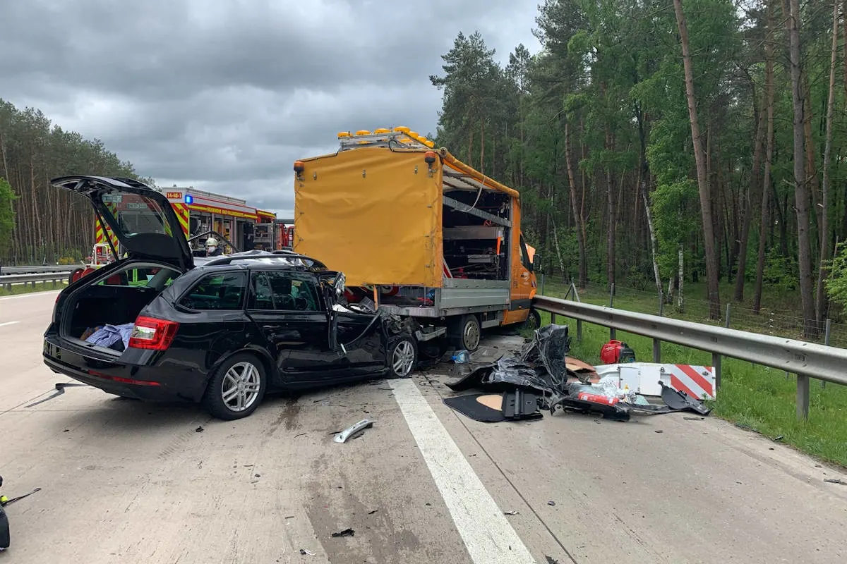 A7 Walsrode – Unfall am Stauende verläuft tödlich