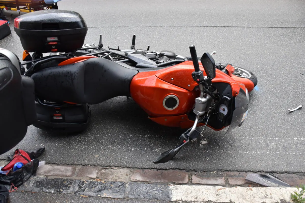Le Prese GR - Schwerer Motorradunfall