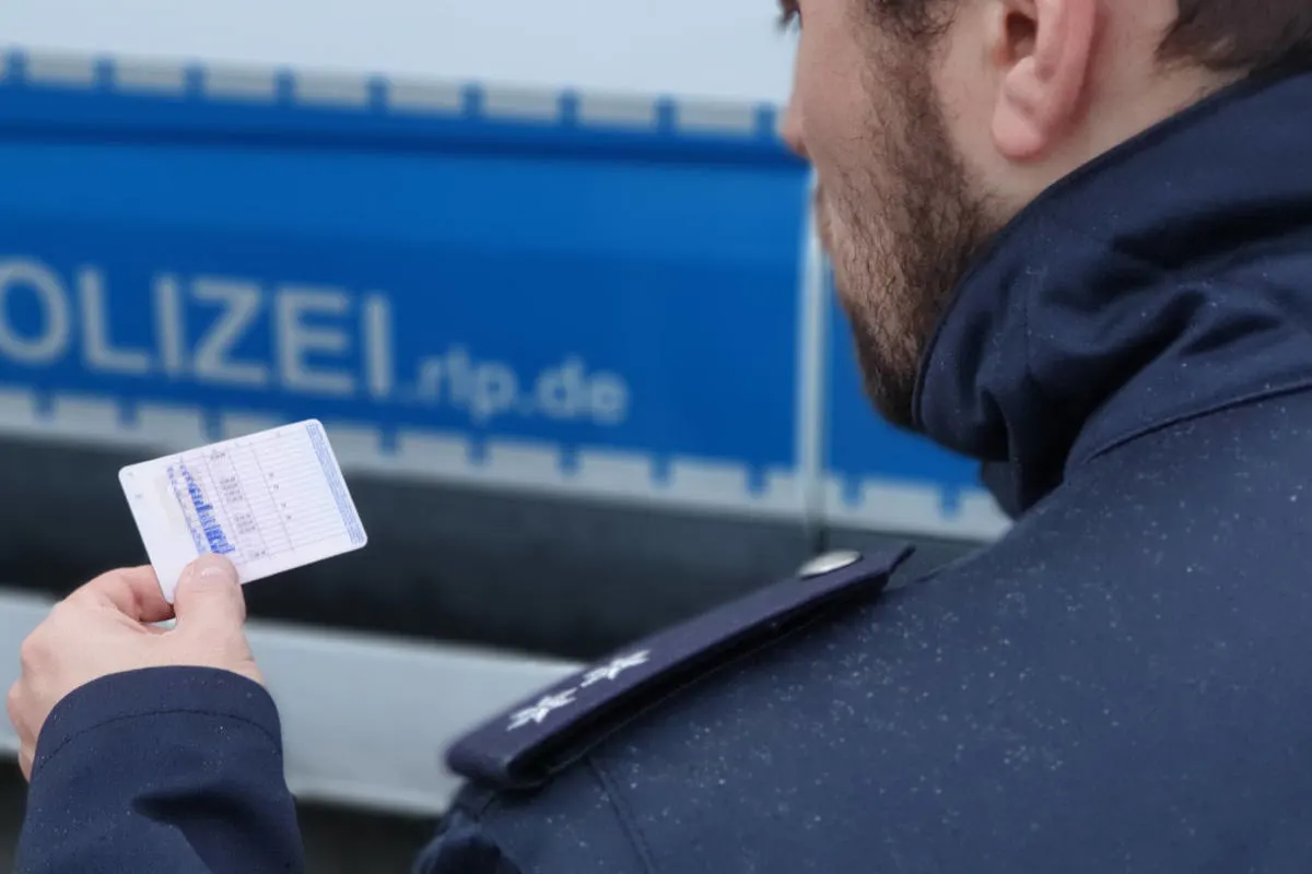 A65 / A61 / B9 Neustadt Weinstraße - 263 Fahrten ohne Fahrerlaubnis