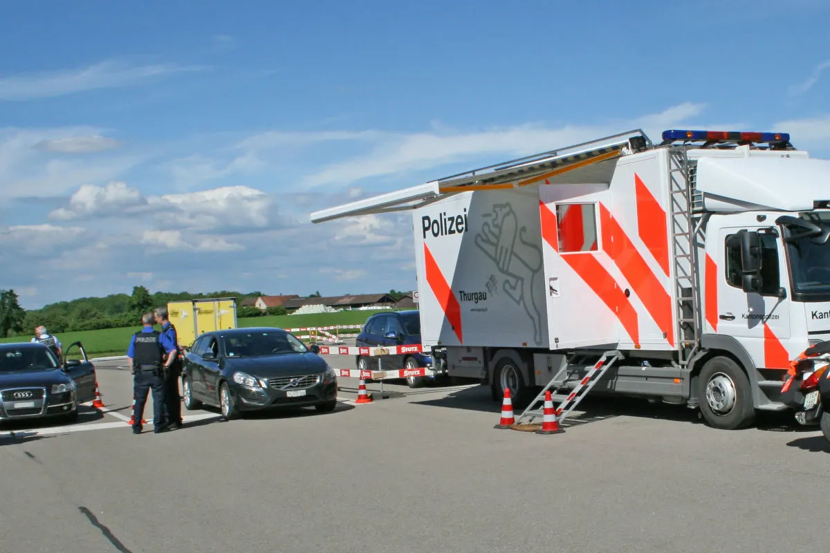 Amriswil TG - Zwei Fahrzeuge nach Kontrollen stillgelegt