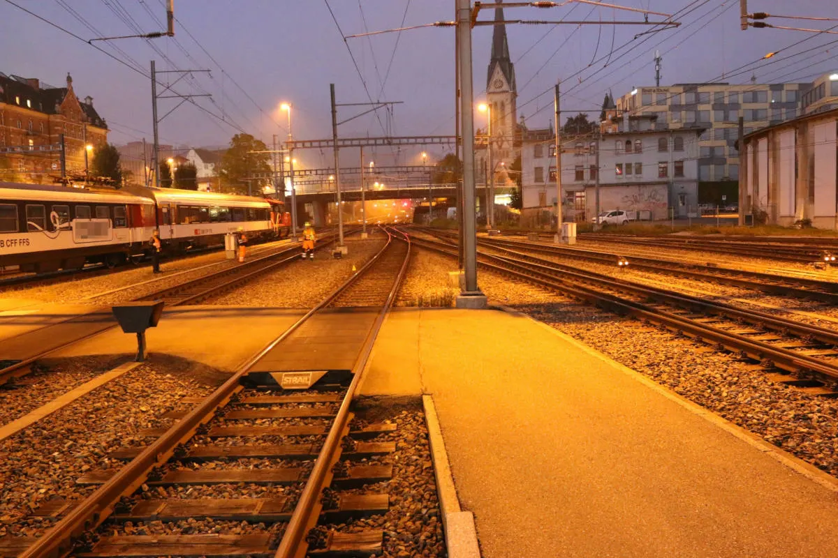 St.Gallen SG - Personenunfall am Hauptbahnhof