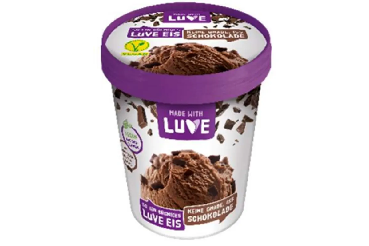 Rückruf - Prolupin ruft „Made with luve“ Schokoladeneis zurück