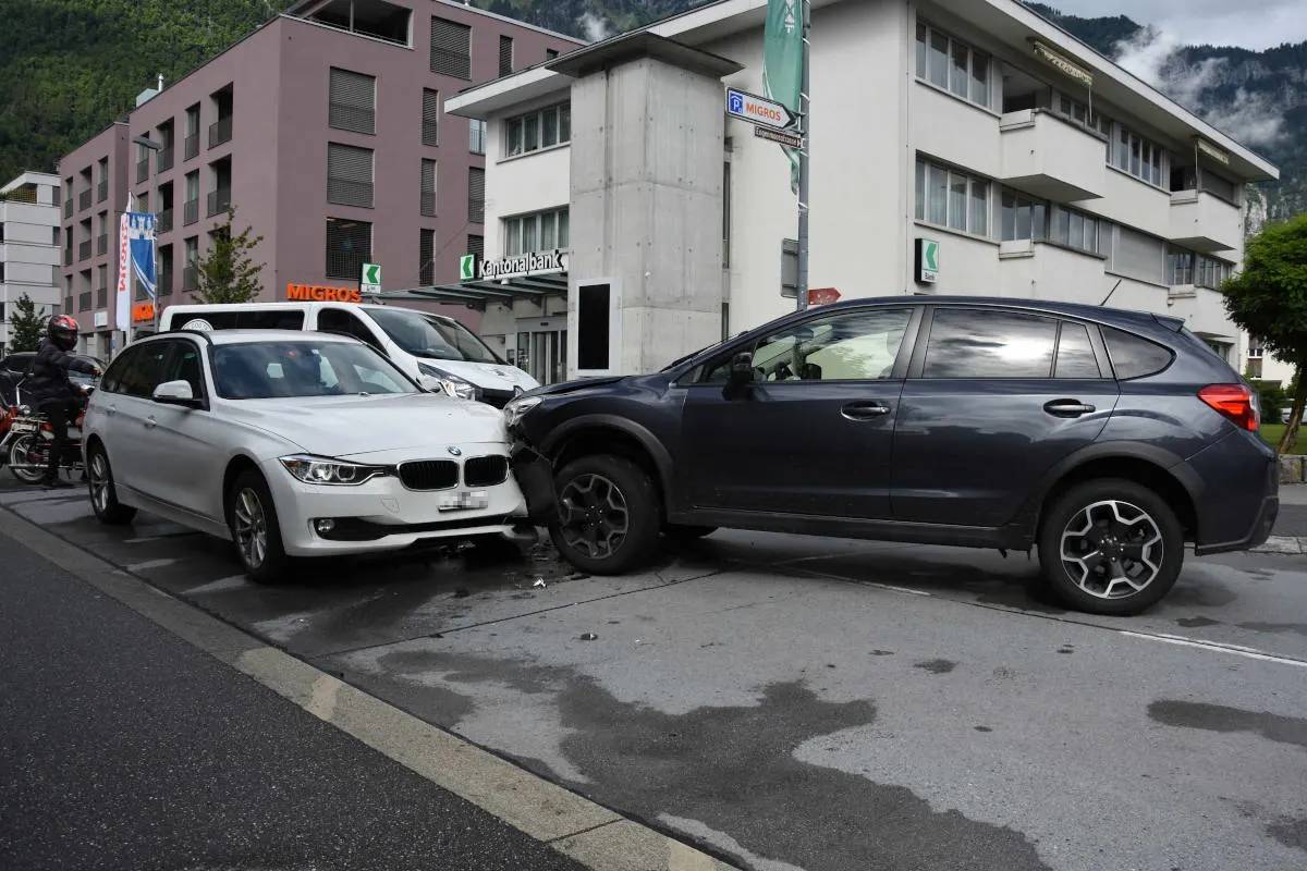 Walenstadt SG – Unfall beim Abbiegen