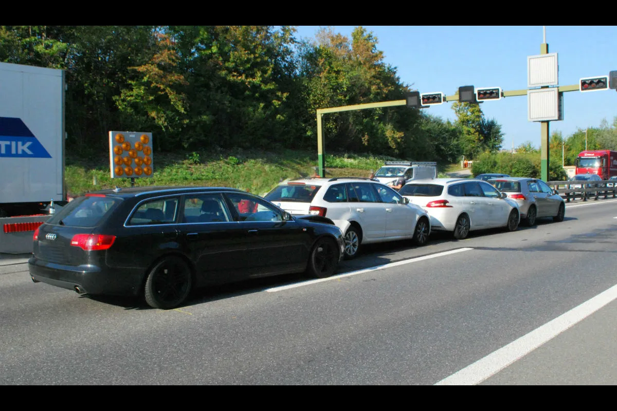 A14/A2 - Unfälle sorgen für massiven Rückstau 
