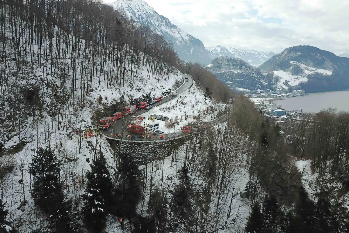 Stansstad NW - Koordinierte Rettungsübung in Fürigen