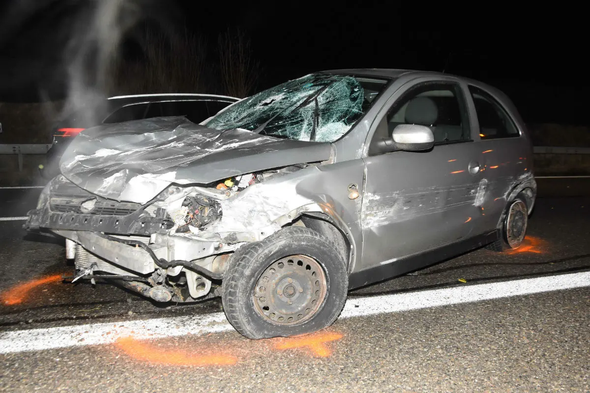 AU SG - Wegen Müdigkeit Unfall verursacht