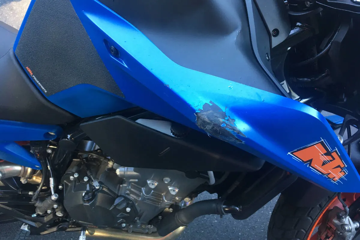 Unfall Obstalden GL – Kontrolle über Motorrad verloren