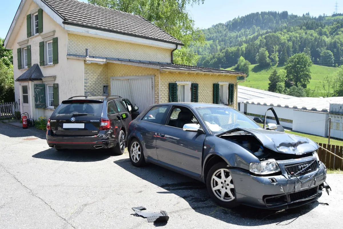 Bühler AR - Trotz Gegenverkehr überholt