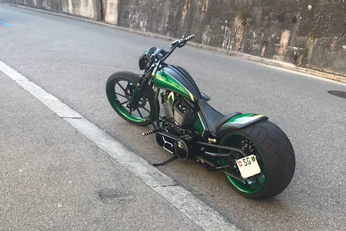 Au SG - Seltenes Motorrad gestohlen