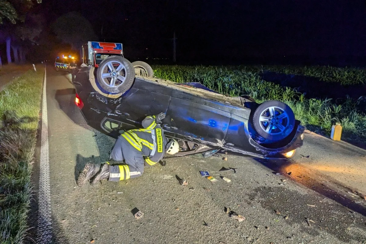 Unfall in Bedburg-Hau - Kontrolle über BMW verloren