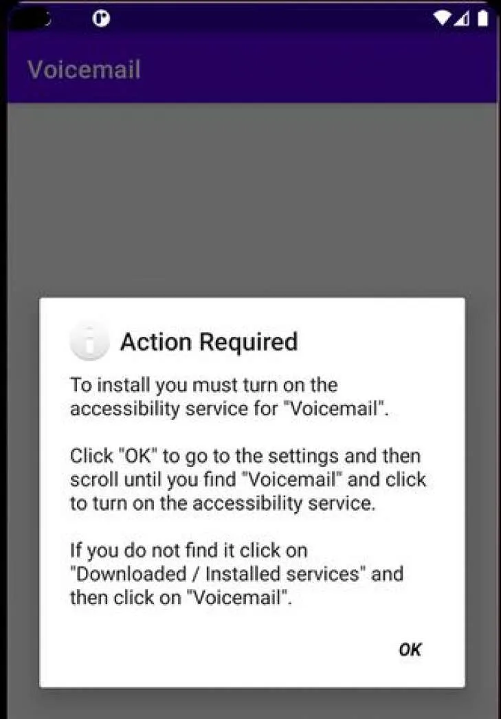  SMS "Neue Voicemail" ist die gefährliche Schadsoftware 