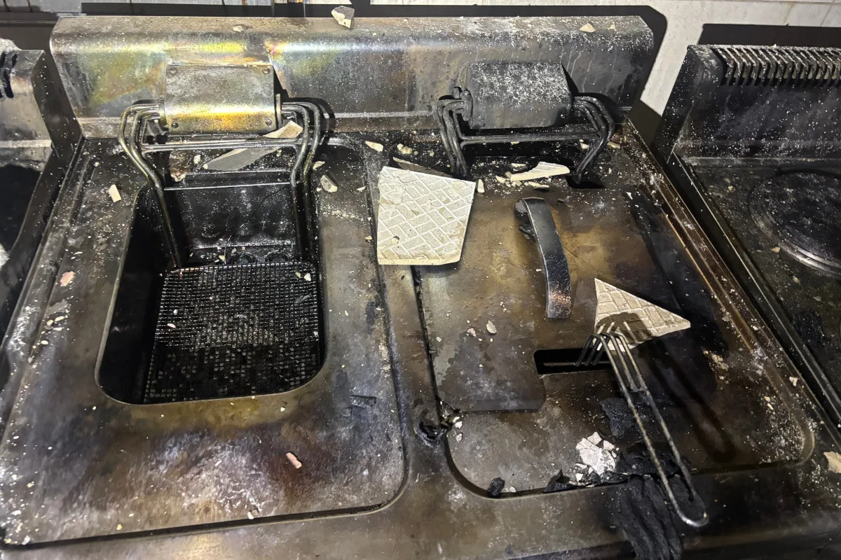 Romanshorn TG – Brand in Küche von Restaurant