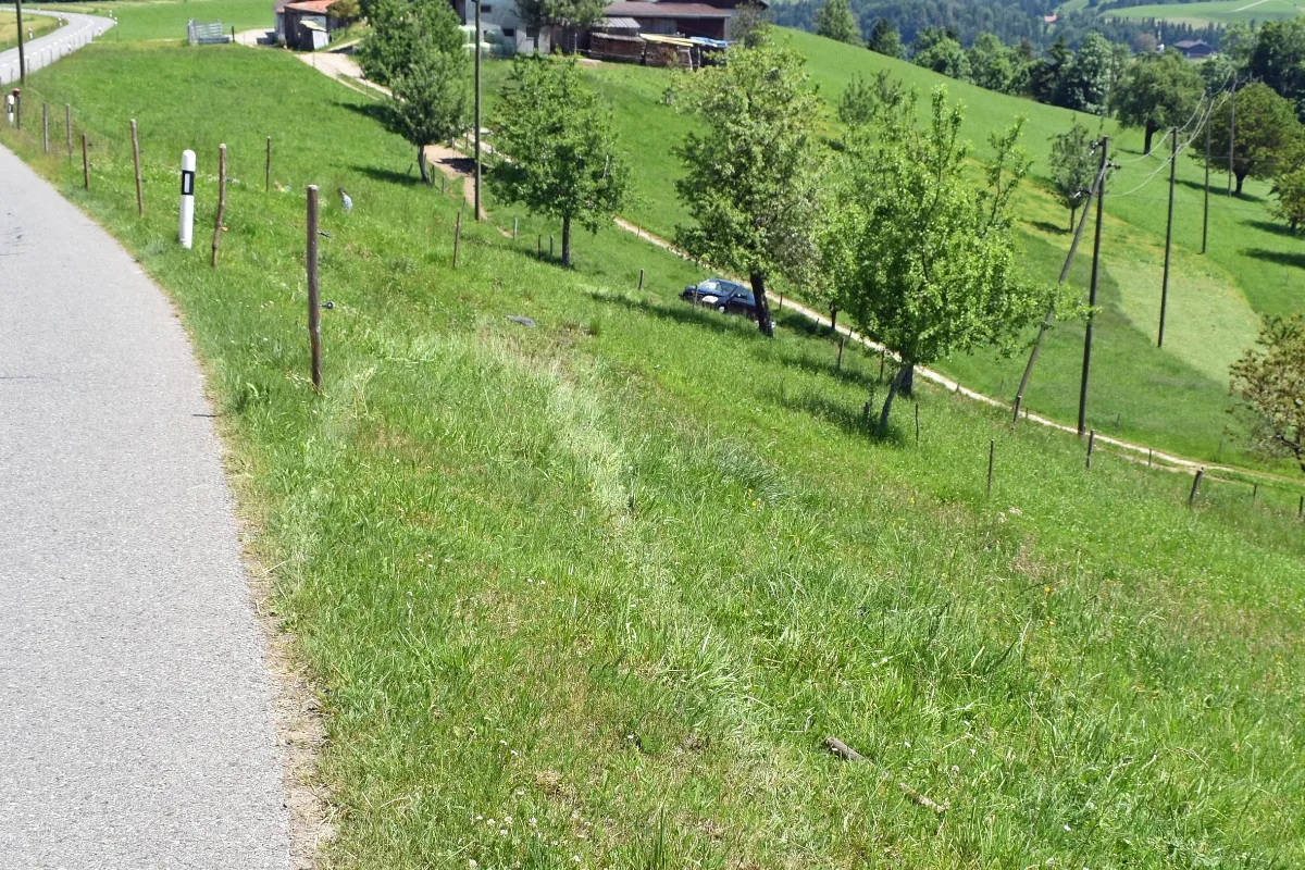 Menznau LU - Auto überschlägt sich und kommt 78 Meter weiter unten zum Stillstand